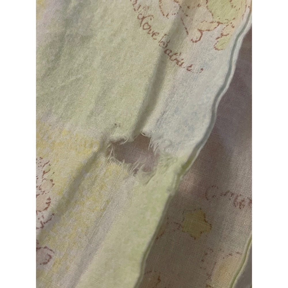 Vintage 1983 Hallmark Critter Sitters Crib Sheet & Receiving  Nursery blanke - Picture 9 of 12